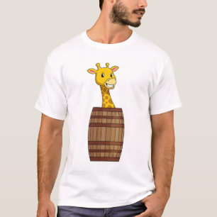 Camiseta Giraffe con barril