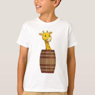 Camiseta Giraffe con barril