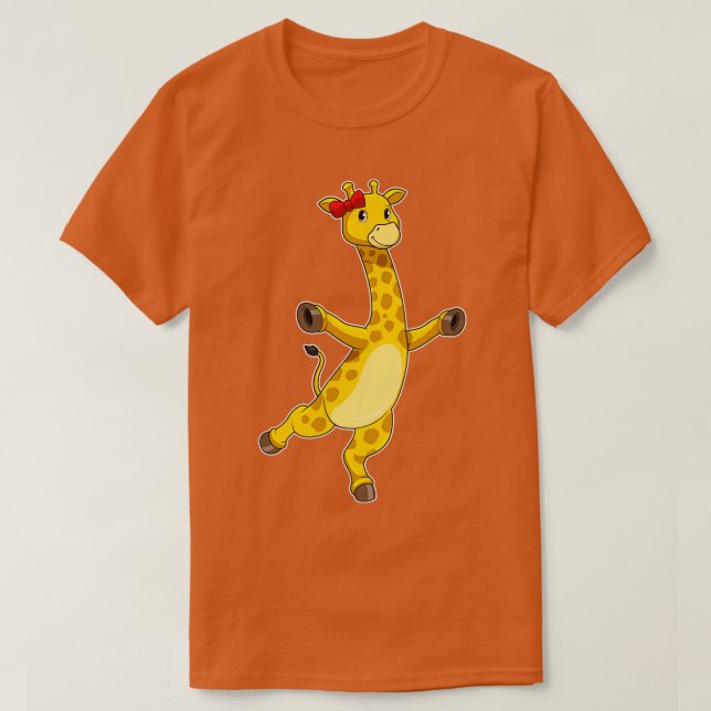 Camiseta Giraffe con cinta de opciones (Diseño del anverso)