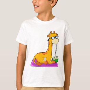 Camiseta Giraffe con coco