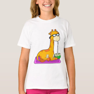 Camiseta Giraffe con coco