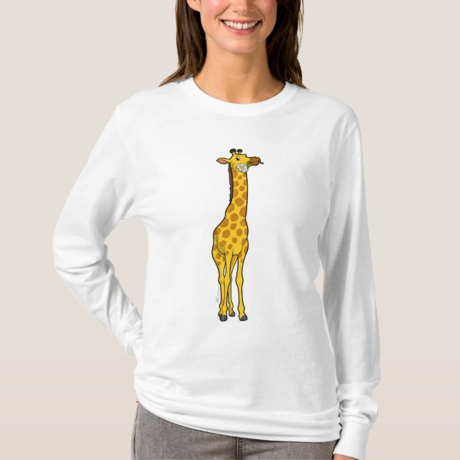 Camiseta Giraffe con Daisy