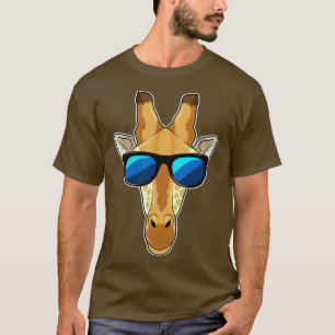 Camiseta Giraffe con gafas de sol 1
