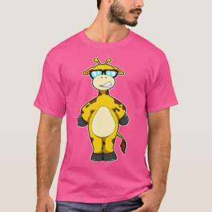 Camiseta Giraffe con gafas de sol 3