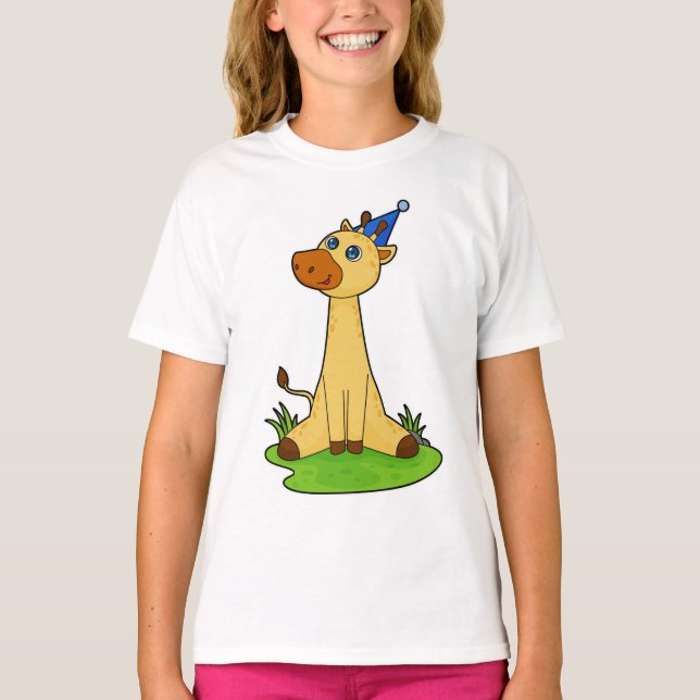 Camiseta Giraffe con gorra Fiesta (Anverso)