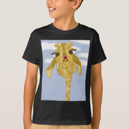 Camiseta Giraffe Cuidada Y Colorida