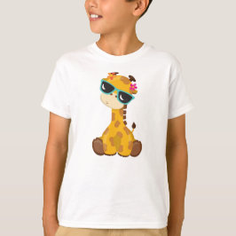 Camiseta Giraffe Cuta, Giraffe Con Gafas De Sol, Animal Cut
