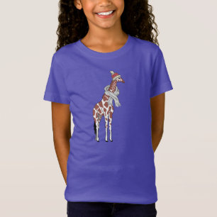 Camiseta Giraffe de invierno T-Shirt
