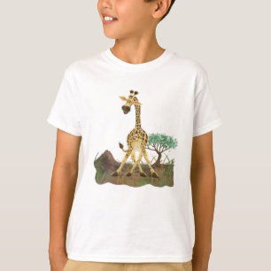 Camiseta Giraffe del desfile de animales