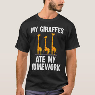 Camiseta Giraffe diseña un refugio de vida salvaje para niñ