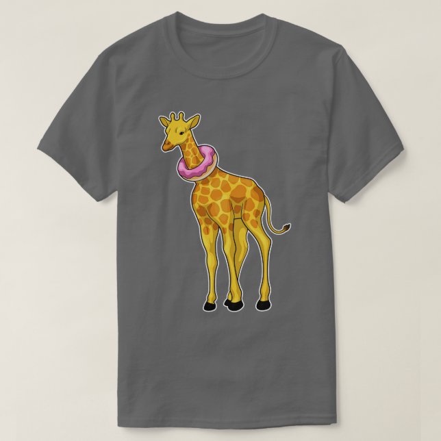 Camiseta Giraffe Donut (Diseño del anverso)