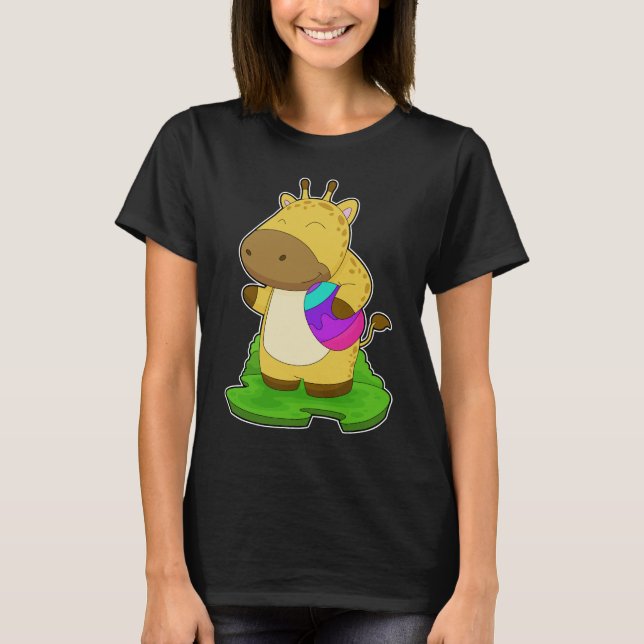 Camiseta Giraffe Easter egg (Anverso)