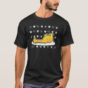 Camiseta Giraffe El día de San Valentín Wild Zookeeper Anim