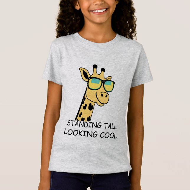 Camiseta Giraffe en gafas de sol (Anverso)