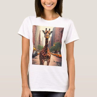 Camiseta Giraffe en Nueva York