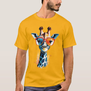 Camiseta Giraffe Extravaganza