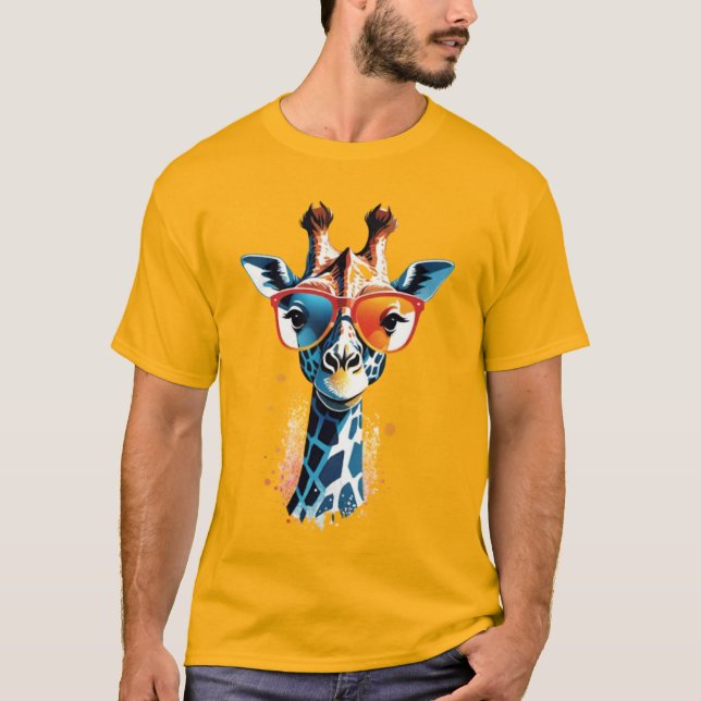 Camiseta Giraffe Extravaganza (Anverso)