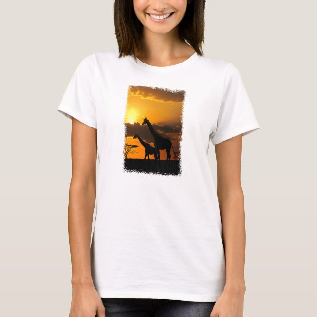 Camiseta Giraffe Family 2 (Anverso)