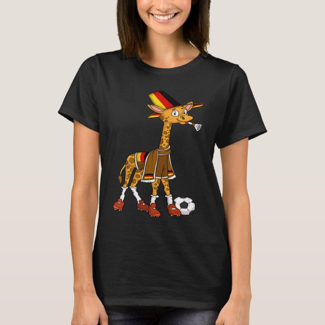 Camiseta Giraffe Fan Germany (Anverso)