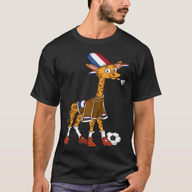Camiseta Giraffe Fan Holland Pullover Hoodie (Anverso)