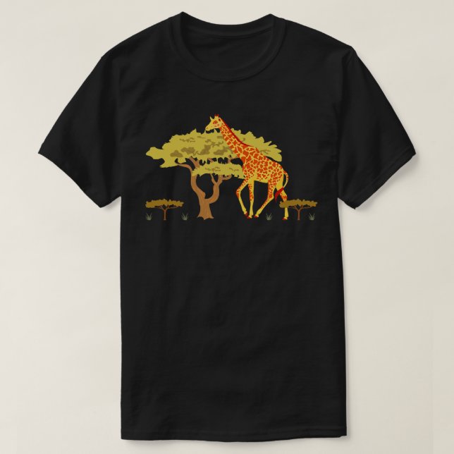 Camiseta Giraffe G002 (Diseño del anverso)