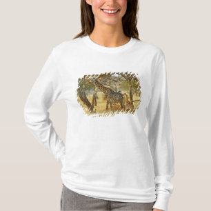 Camiseta Giraffe, Giraffa, joven y mujer adulta