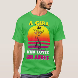Camiseta Giraffe Giraffe Giraffe