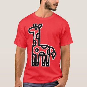 Camiseta Giraffe Giraffe Giraffe