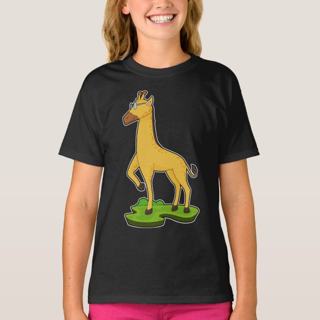 Camiseta Giraffe Glasses (Anverso)