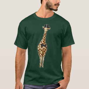 Camiseta Giraffe Groom Ribbon Boda