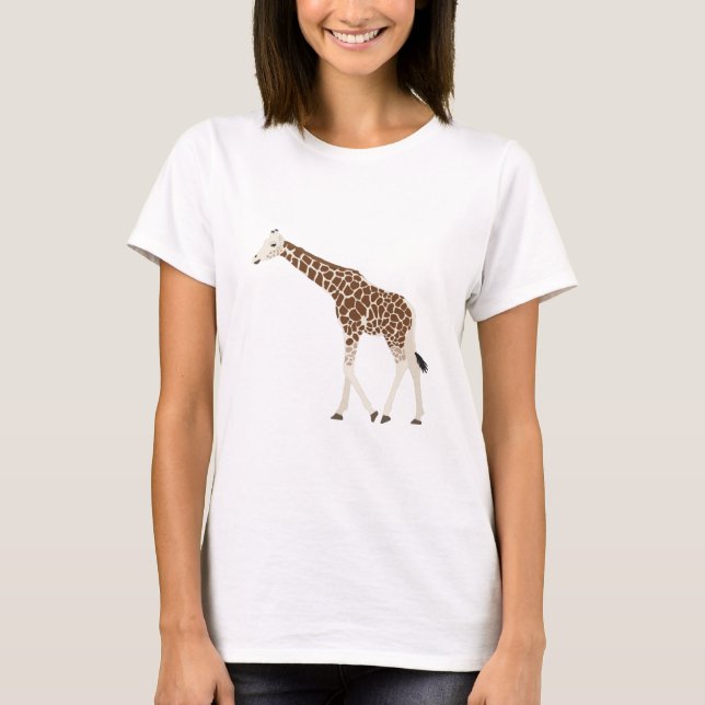 Camiseta Giraffe Jungle Safari Animal (Anverso)