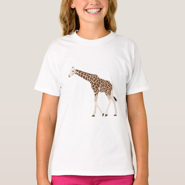 Camiseta Giraffe Jungle Safari Animal (Anverso)