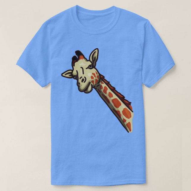 Camiseta Giraffe Lady Zookeeper Zoogoer Wildlife Animal Saf (Diseño del anverso)