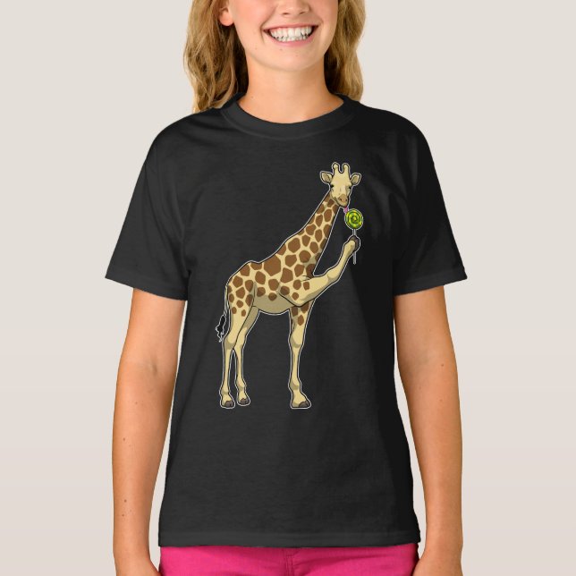 Camiseta Giraffe Lollipop (Anverso)