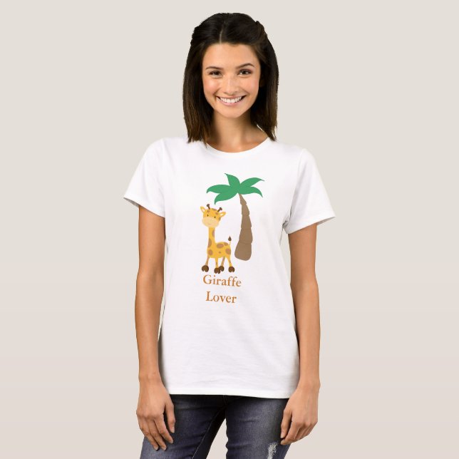 Camiseta Giraffe Lover (Anverso completo)