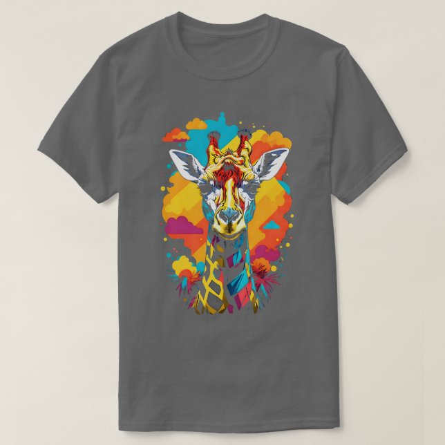 Camiseta Giraffe lover Gift (Diseño del anverso)