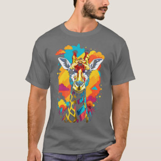 Camiseta Giraffe lover Gift