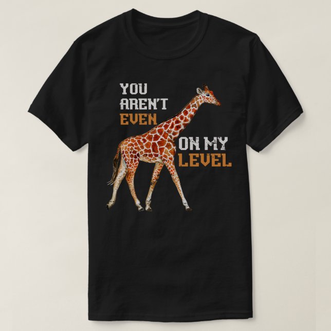 Camiseta Giraffe Lover Giraffe 1 (Diseño del anverso)