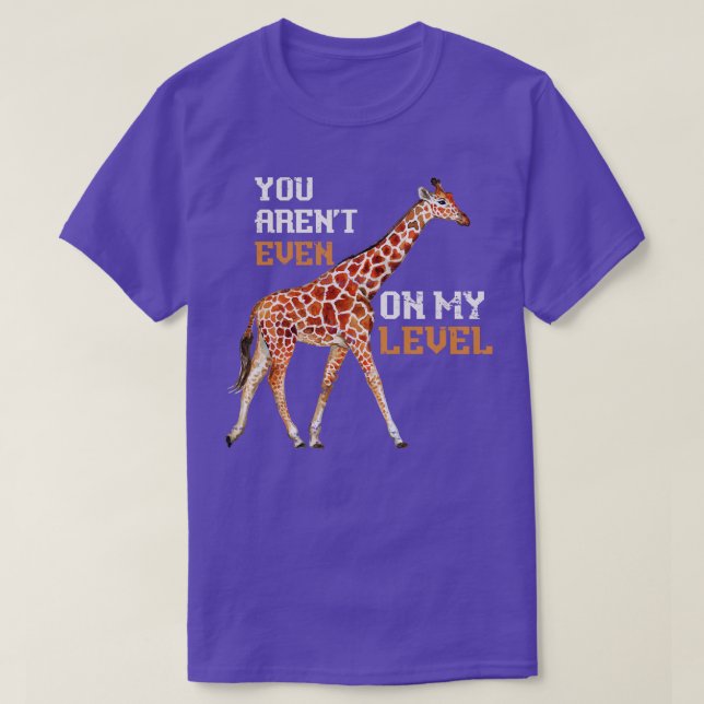 Camiseta Giraffe Lover Giraffe 1 (Diseño del anverso)