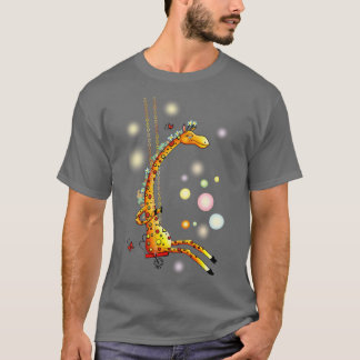 Camiseta Giraffe On Swing 