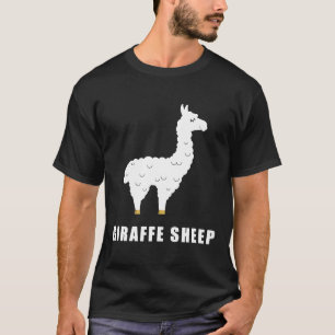 Camiseta GIRAFFE OVEJA Graciosa Llama Meme Animal Meme Inte