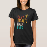 Giraffe padre padre padre padre de un animal amant