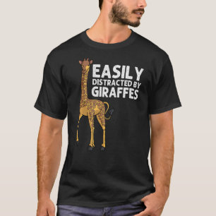 Camiseta Giraffe Para Hombres Mujeres Adolescentes Giraffe 