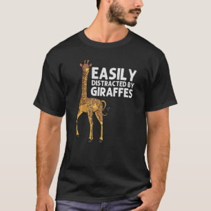 Camiseta Giraffe Para Hombres Mujeres Adolescentes Giraffe