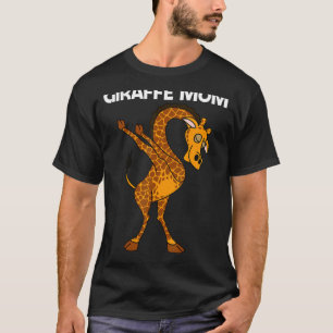 Camiseta Giraffe Para Mamá Madre Safari Zoológico Salvaje A