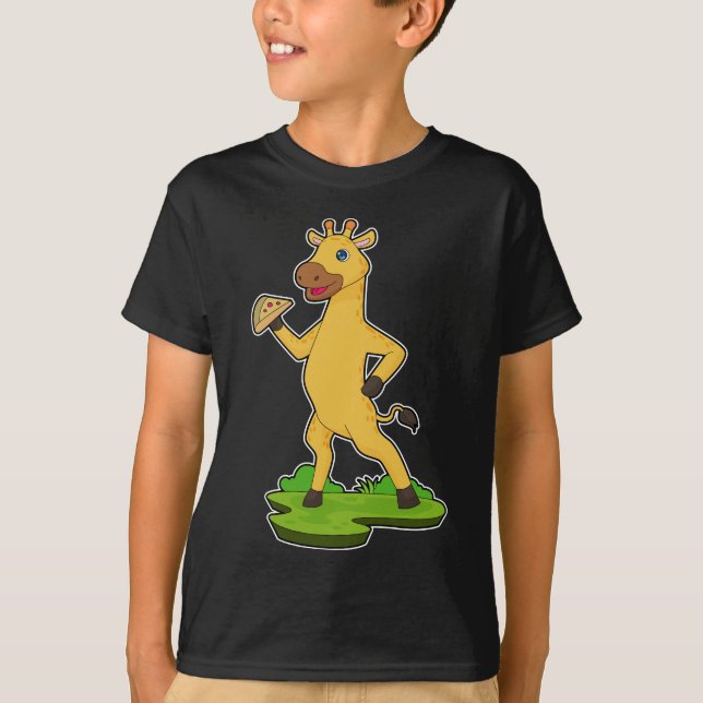 Camiseta Giraffe Pizza (Anverso)
