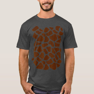 Camiseta Giraffe Print Simple Halloween Costume Zoo Animal