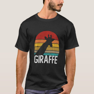 Camiseta Giraffe retro vintage Giraffe Sunset 70s 80s 90s G