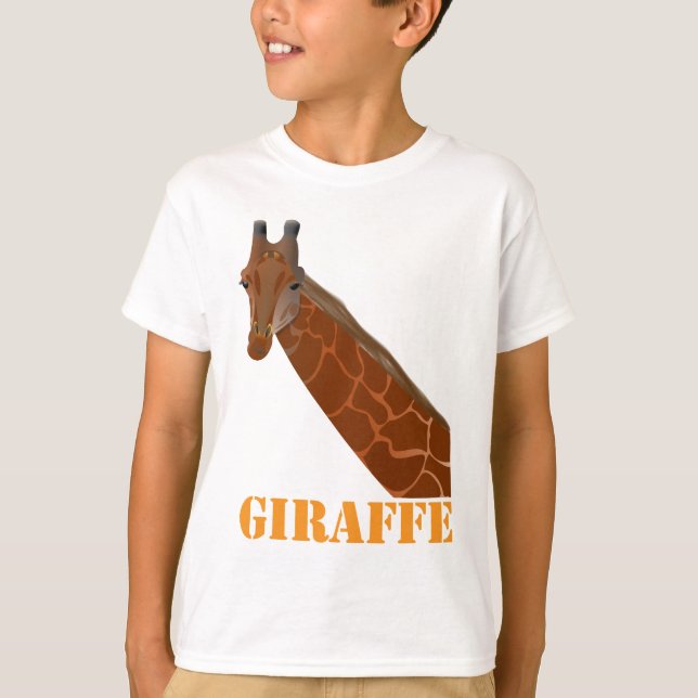 Camiseta Giraffe Ringer T-Shirt (Anverso)