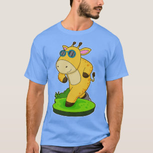 Camiseta Giraffe Ruteando Glass
